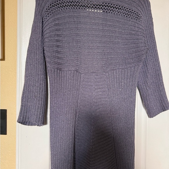 Chicos lilac light purple, lavender color cardigan Chicos size 1, women’s size 8 - Picture 2 of 3